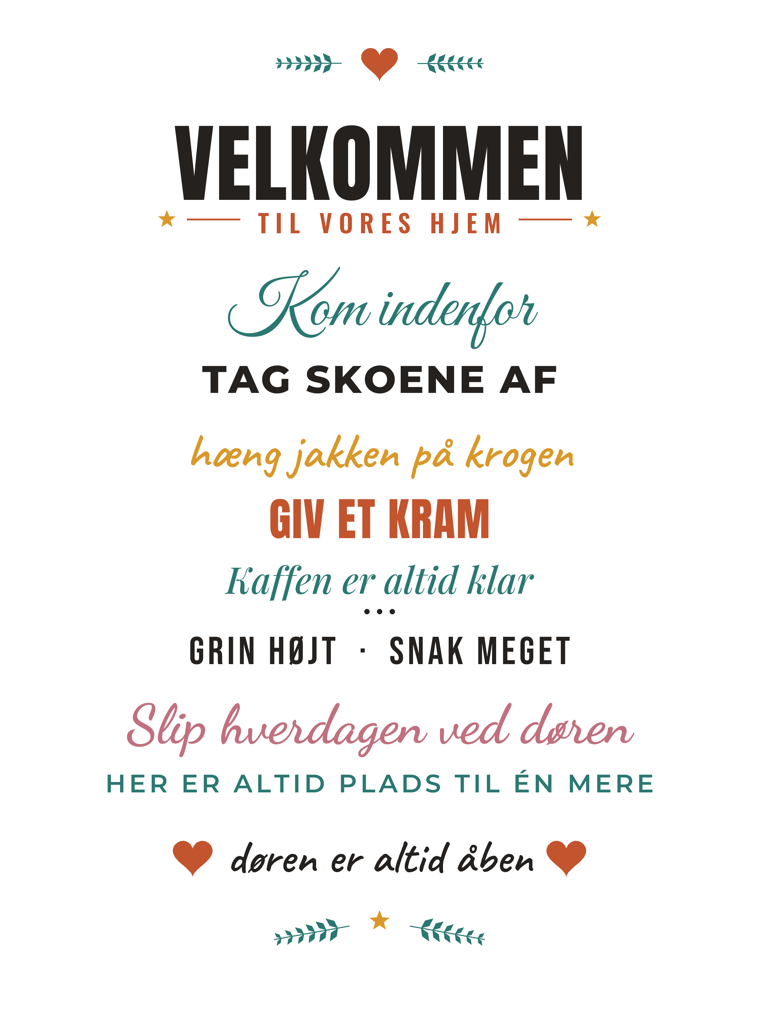 Velkommen citater